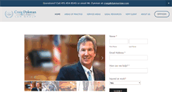 Desktop Screenshot of dykmanlaw.com